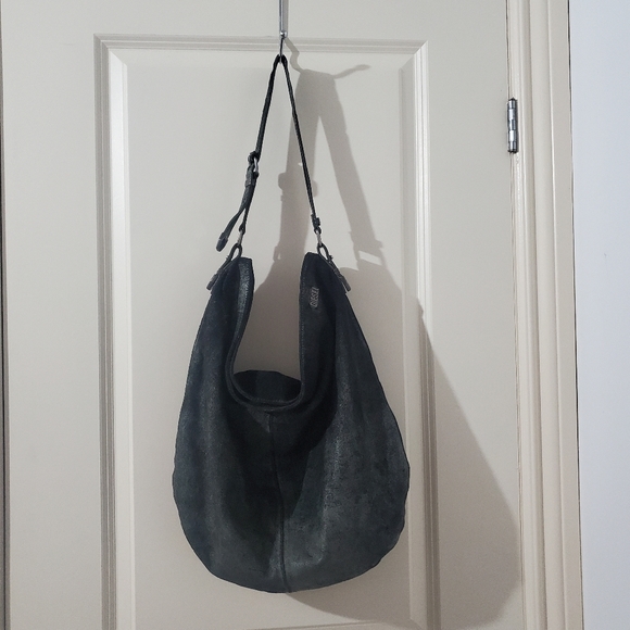 Diesel Handbags - Diesel Suede Hobo Bag